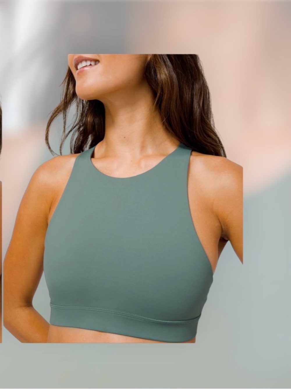 Lululemon Energy Bra High Neck
*Medium Support, B/C Cup
Tidewater Teal